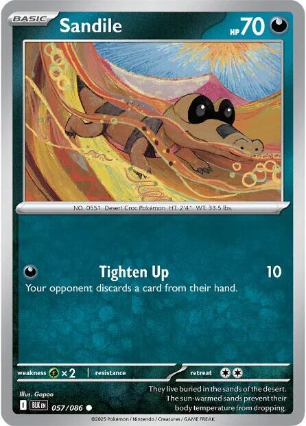 Sandile (057/086) Common (BLK)