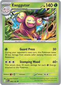 Catalog image | Exeggutor - 005/132 - ME01: Mega Evolution | ME01: Mega Evolution | 005/132