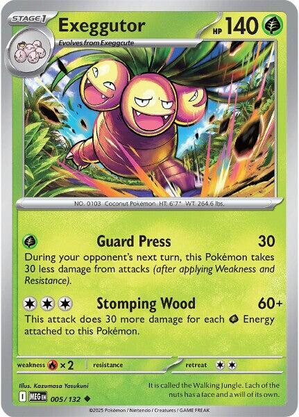Exeggutor (005/132) Uncommon (MEG)