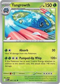 Catalog image | Tangrowth - 007/132 - ME01: Mega Evolution | ME01: Mega Evolution | 007/132