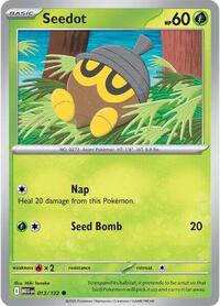 Catalog image | Seedot - 013/132 - ME01: Mega Evolution | ME01: Mega Evolution | 013/132