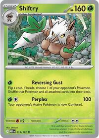 Catalog image | Shiftry - 015/132 - ME01: Mega Evolution | ME01: Mega Evolution | 015/132