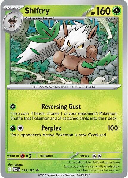 Shiftry (015/132) Uncommon (MEG)