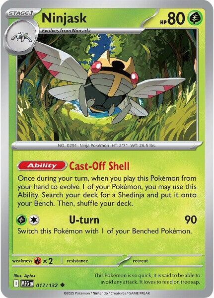 Ninjask (017/132) Uncommon (MEG)