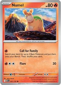 Catalog image | Numel - 021/132 - ME01: Mega Evolution | ME01: Mega Evolution | 021/132