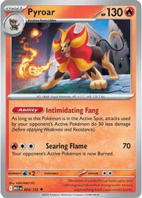 Catalog image | Pyroar - 024/132 - ME01: Mega Evolution | ME01: Mega Evolution | 024/132