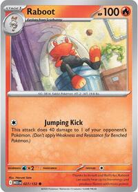 Catalog image | Raboot - 027/132 - ME01: Mega Evolution | ME01: Mega Evolution | 027/132