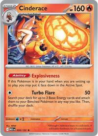 Catalog image | Cinderace - 028/132 - ME01: Mega Evolution | ME01: Mega Evolution | 028/132