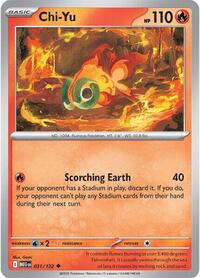 Catalog image | Chi-Yu - 031/132 - ME01: Mega Evolution | ME01: Mega Evolution | 031/132