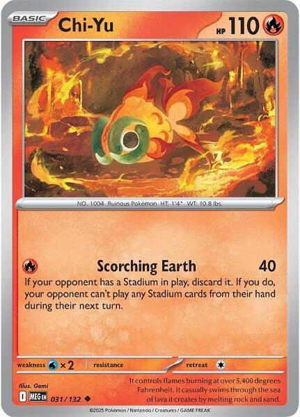Chi-Yu (031/132) Uncommon (MEG) (Reverse Holofoil)