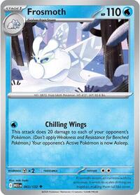 Catalog image | Frosmoth - 043/132 - ME01: Mega Evolution | ME01: Mega Evolution | 043/132