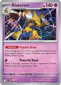 Catalog image | Alakazam - 056/132 - ME01: Mega Evolution | ME01: Mega Evolution | 056/132