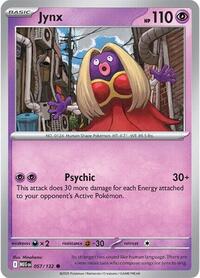 Catalog image | Jynx - 057/132 - ME01: Mega Evolution | ME01: Mega Evolution | 057/132