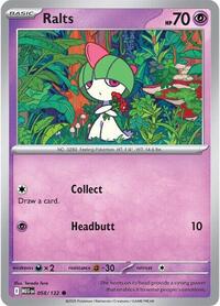 Catalog image | Ralts - 058/132 - ME01: Mega Evolution | ME01: Mega Evolution | 058/132