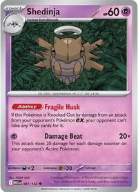 Catalog image | Shedinja - 061/132 - ME01: Mega Evolution | ME01: Mega Evolution | 061/132
