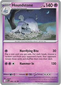 Catalog image | Houndstone - 066/132 - ME01: Mega Evolution | ME01: Mega Evolution | 066/132