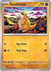 Catalog image | Sandshrew - 068/132 - ME01: Mega Evolution | ME01: Mega Evolution | 068/132
