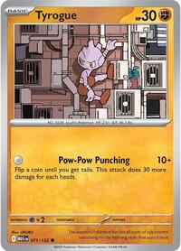 Catalog image | Tyrogue - 071/132 - ME01: Mega Evolution | ME01: Mega Evolution | 071/132