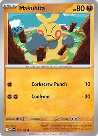 Catalog image | Makuhita - 072/132 - ME01: Mega Evolution | ME01: Mega Evolution | 072/132