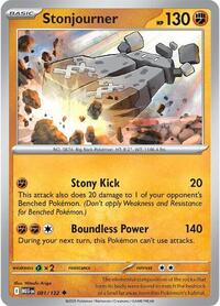Catalog image | Stonjourner - 081/132 - ME01: Mega Evolution | ME01: Mega Evolution | 081/132