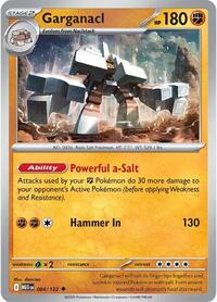 Catalog image | Garganacl - 084/132 - ME01: Mega Evolution | ME01: Mega Evolution | 084/132