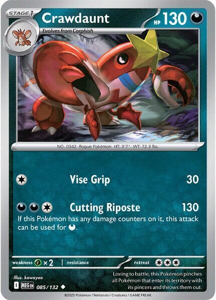 Crawdaunt (085/132) Uncommon (MEG)