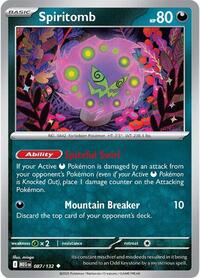 Catalog image | Spiritomb - 087/132 - ME01: Mega Evolution | ME01: Mega Evolution | 087/132