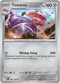 Catalog image | Tinkaton - 098/132 - ME01: Mega Evolution | ME01: Mega Evolution | 098/132