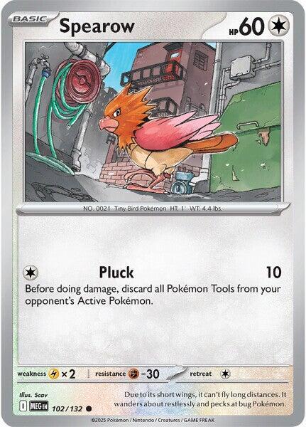 Spearow (102/132) Common (MEG)