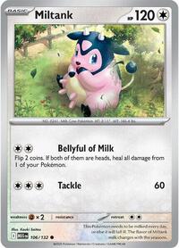 Catalog image | Miltank - 106/132 - ME01: Mega Evolution | ME01: Mega Evolution | 106/132