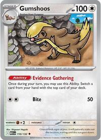 Catalog image | Gumshoos - 110/132 - ME01: Mega Evolution | ME01: Mega Evolution | 110/132