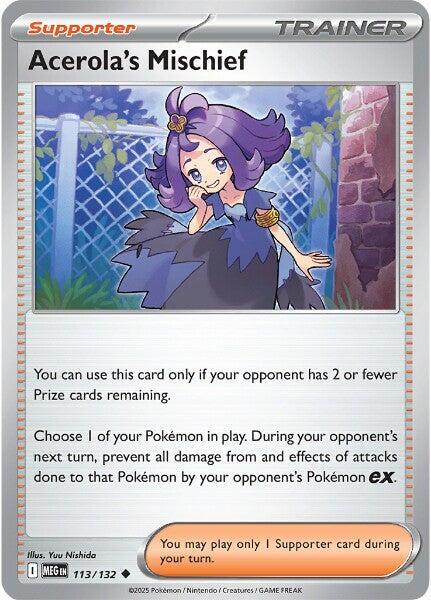 Acerola's Mischief (113/132) Uncommon (MEG)