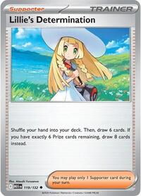 Catalog image | Lillie's Determination - 119/132 - ME01: Mega Evolution | ME01: Mega Evolution | 119/132