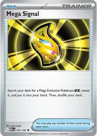 Catalog image | Mega Signal - 121/132 - ME01: Mega Evolution | ME01: Mega Evolution | 121/132