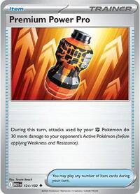 Catalog image | Premium Power Pro - 124/132 - ME01: Mega Evolution | ME01: Mega Evolution | 124/132
