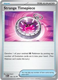 Catalog image | Strange Timepiece - 128/132 - ME01: Mega Evolution | ME01: Mega Evolution | 128/132