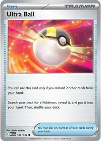 Catalog image | Ultra Ball - 131/132 - ME01: Mega Evolution | ME01: Mega Evolution | 131/132