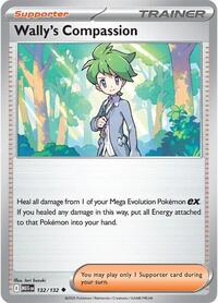 Catalog image | Wally's Compassion - 132/132 - ME01: Mega Evolution | ME01: Mega Evolution | 132/132