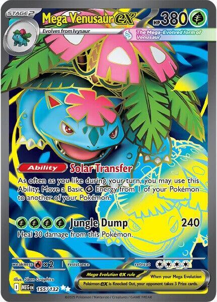 Mega Venusaur ex (155/132) Ultra Rare (MEG)