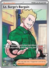 Lt. Surge's Bargain 170/132 ME01: Mega Evolution