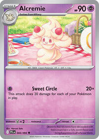 Catalog image | Alcremie - 044/094 - ME02: Phantasmal Flames | ME02: Phantasmal Flames | 044/094