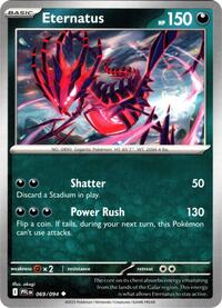 Catalog image | Eternatus - 069/094 - ME02: Phantasmal Flames | ME02: Phantasmal Flames | 069/094