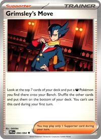 Catalog image | Grimsley's Move - 090/094 - ME02: Phantasmal Flames | ME02: Phantasmal Flames | 090/094