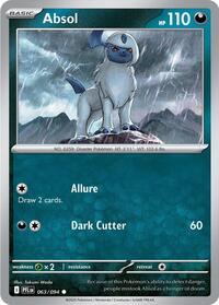 Catalog image | Absol - 063/094 - ME02: Phantasmal Flames | ME02: Phantasmal Flames | 063/094