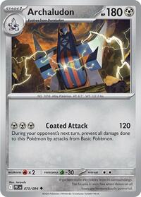 Catalog image | Archaludon - 075/094 - ME02: Phantasmal Flames | ME02: Phantasmal Flames | 075/094