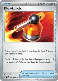 Catalog image | Blowtorch - 086/094 - ME02: Phantasmal Flames | ME02: Phantasmal Flames | 086/094