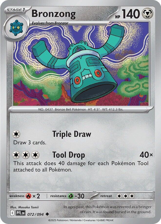 Bronzong (072/094) Uncommon (PFL) (Reverse Holofoil)