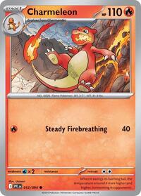 Catalog image | Charmeleon - 012/094 - ME02: Phantasmal Flames | ME02: Phantasmal Flames | 012/094