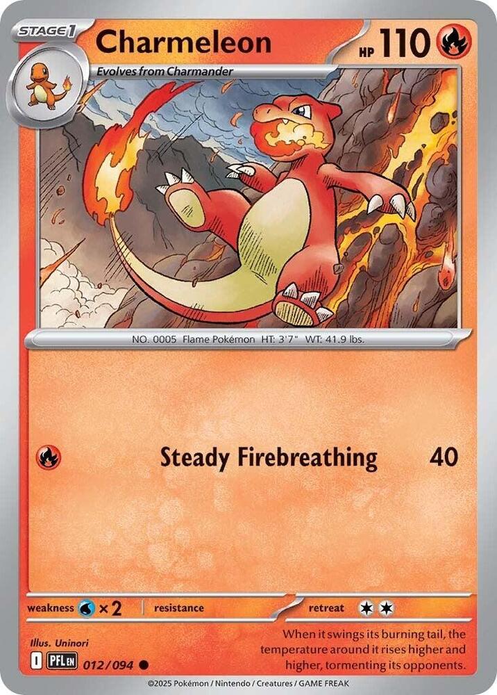 Charmeleon (012/094) Common (PFL)