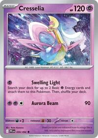 Catalog image | Cresselia - 039/094 - ME02: Phantasmal Flames | ME02: Phantasmal Flames | 039/094